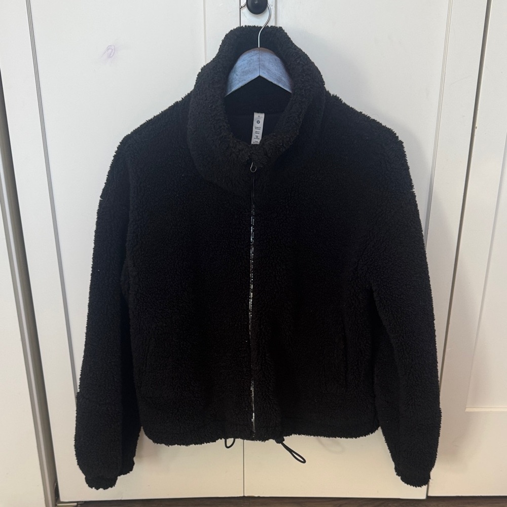 lululemon athletica Black Teddy Jacket